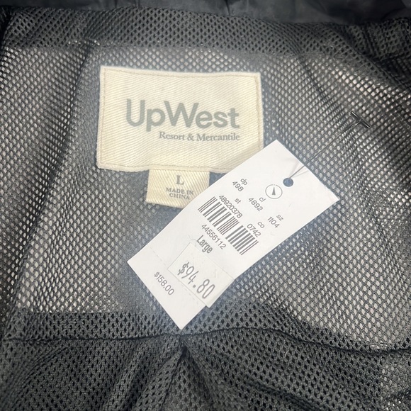 UpWest packable parka jacket NWT UP 6, uw1 xs XL UW9 - Picture 3 of 4